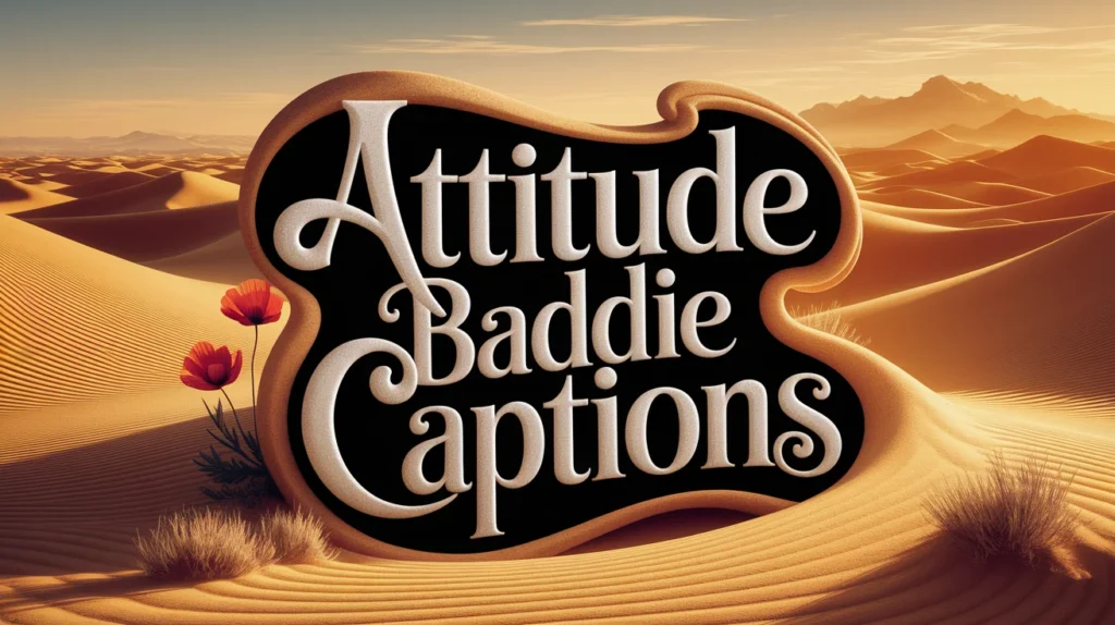Attitude Baddie Captions