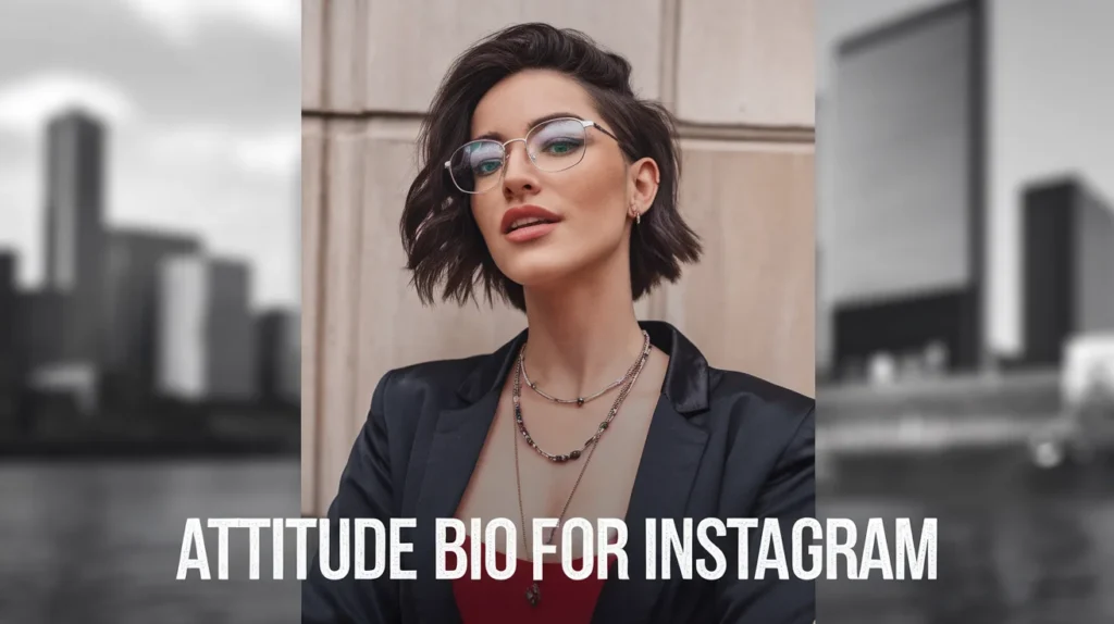 Attitude Bio for Instagram