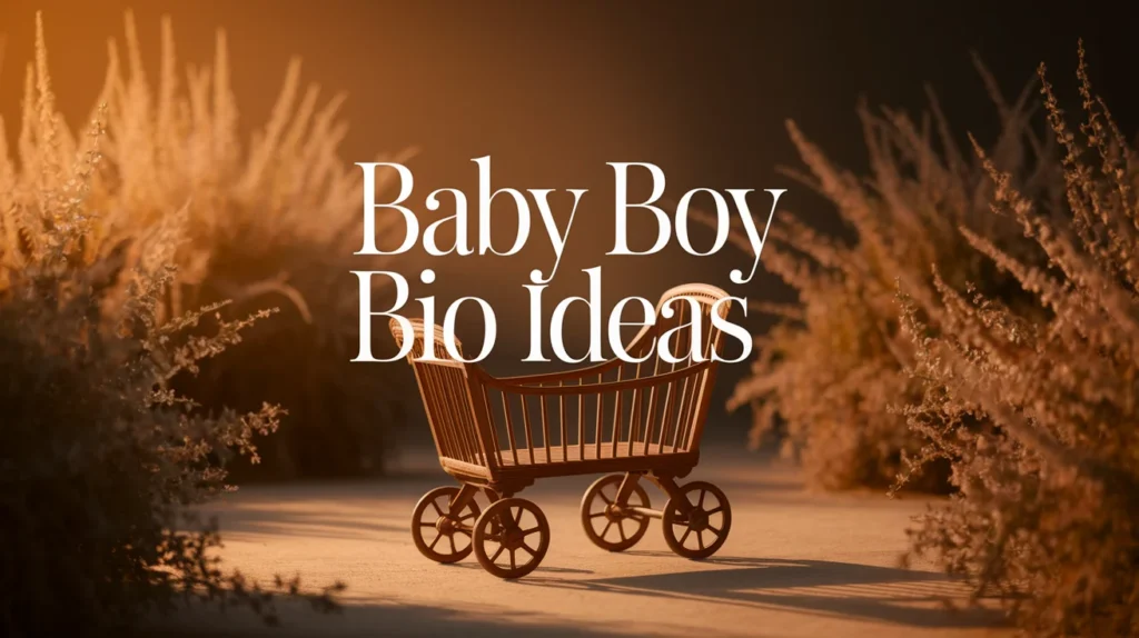 Baby Boy Bio Ideas