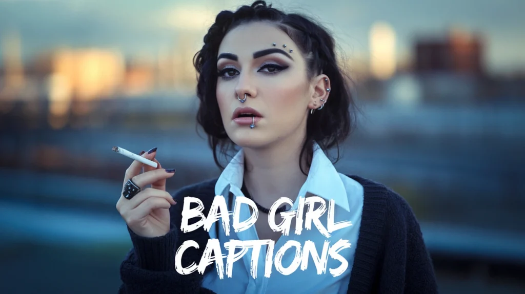 Bad Girl Captions