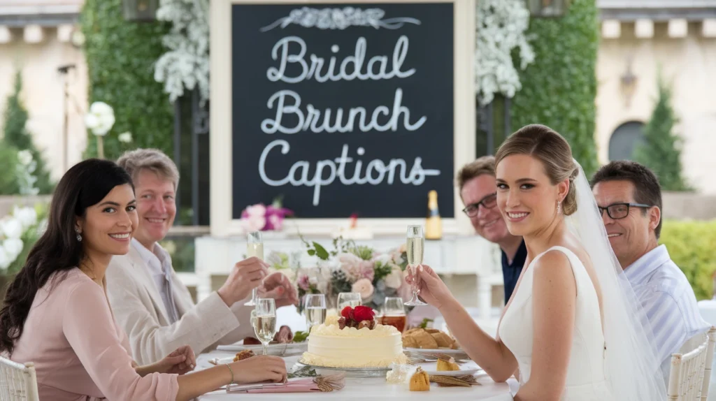 Bridal Brunch Captions