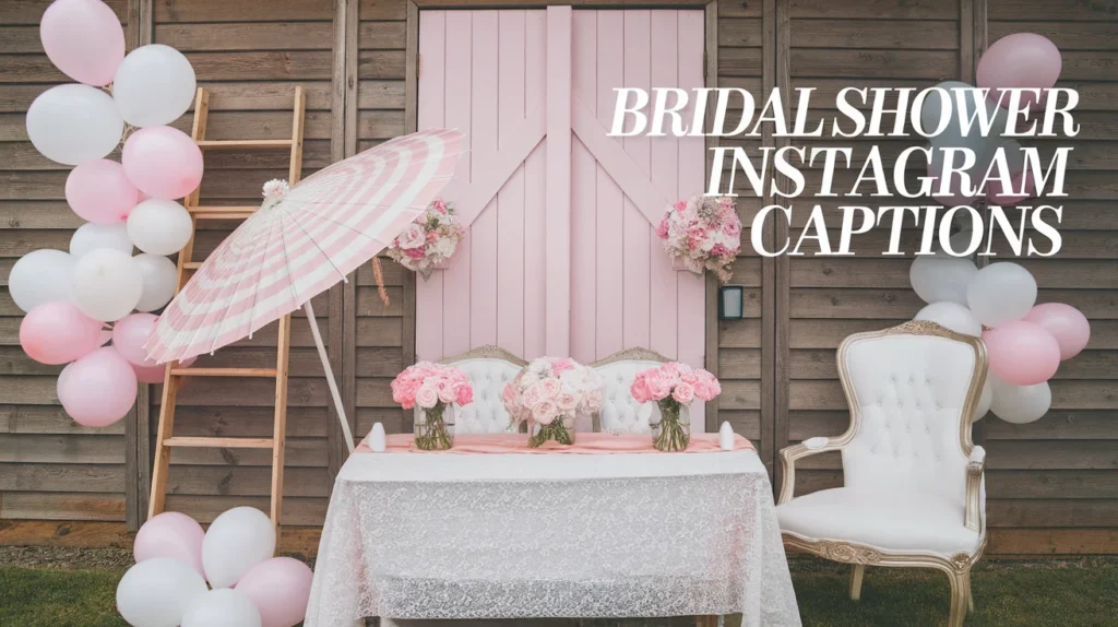 Bridal Shower Instagram Captions