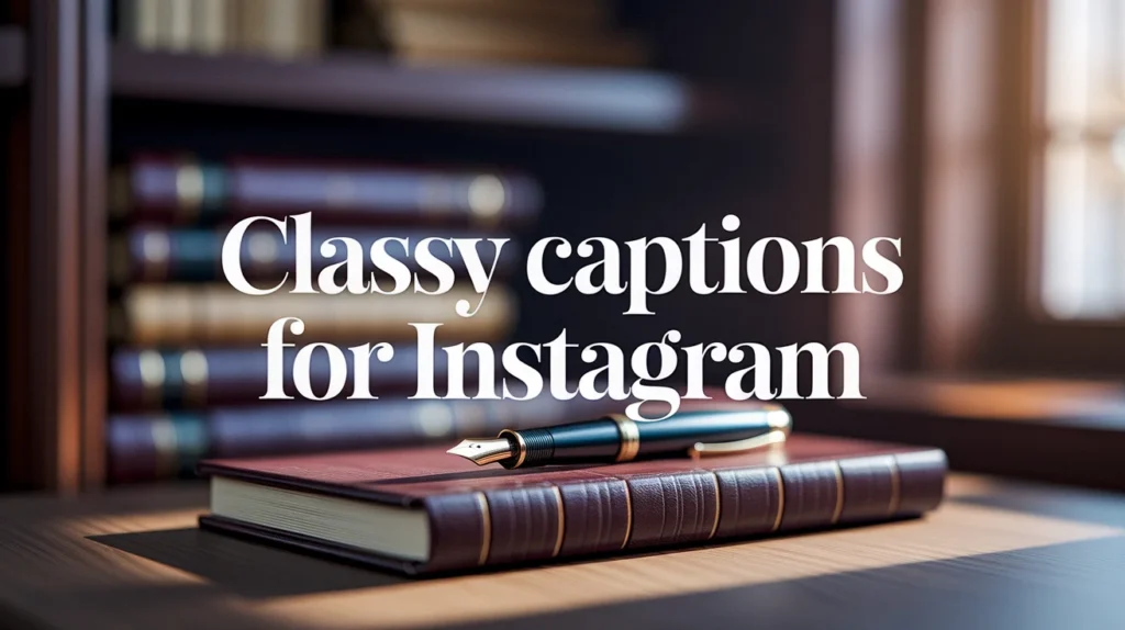 Classy Captions for Instagram