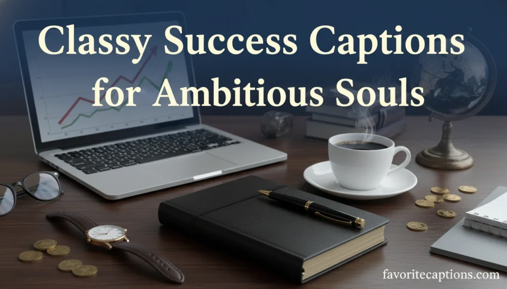 Classy Success Captions for Ambitious Souls