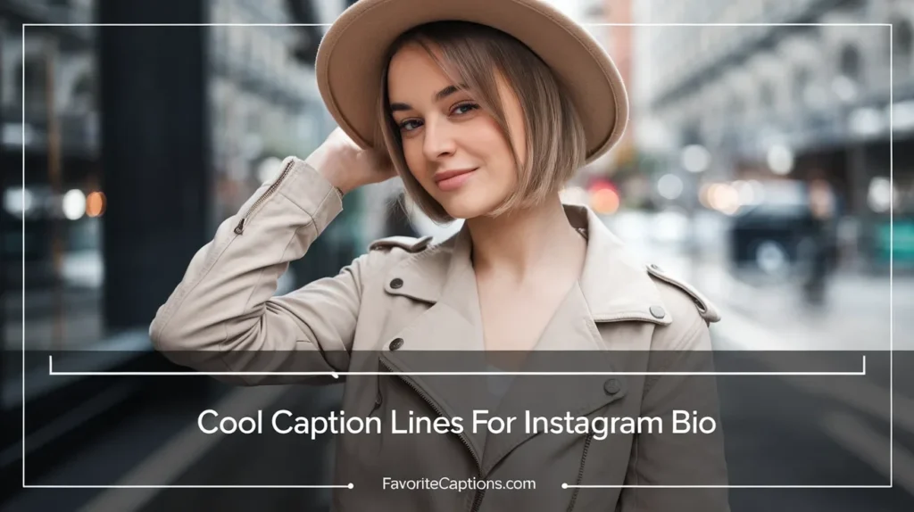 Cool Caption Lines for Instagram Bio