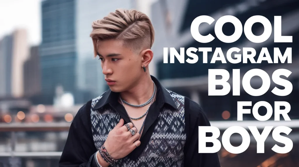 Cool Instagram Bios for Boys