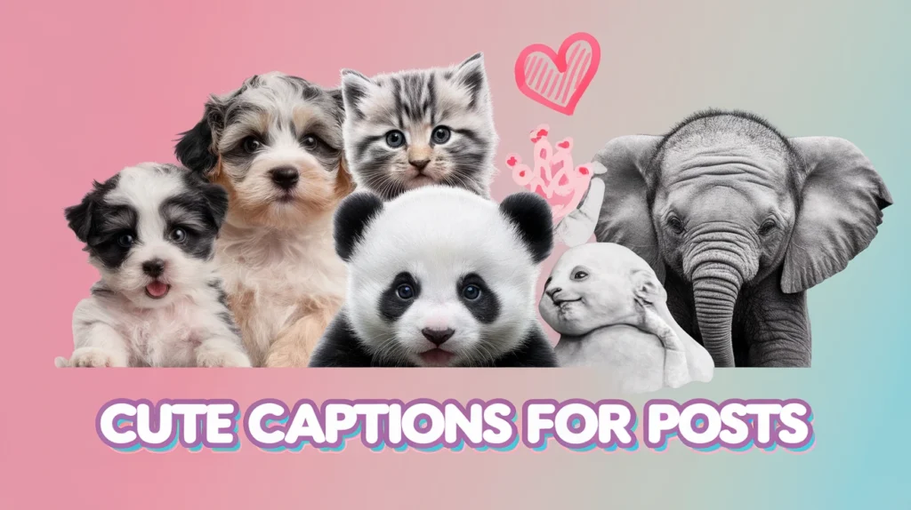Cute Captions for Posts