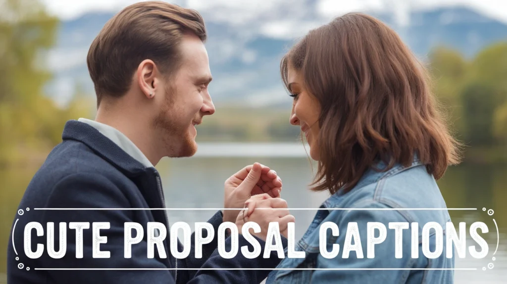 Cute Proposal Captions