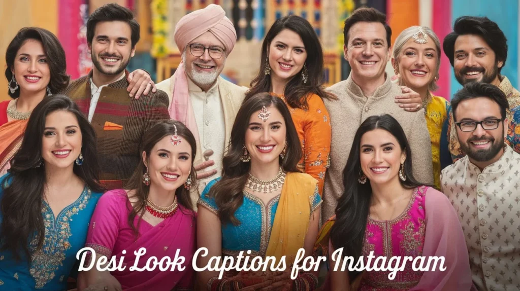 Desi Look Captions for Instagram