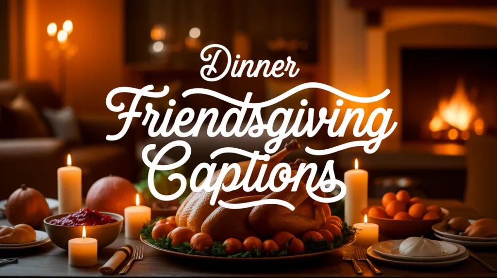 Dinner Friendsgiving Captions