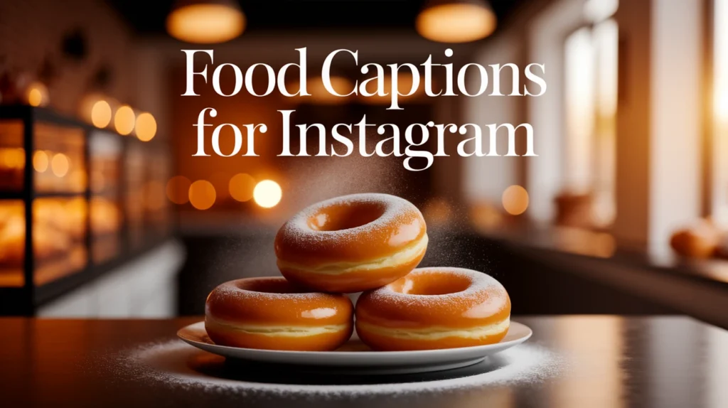 Food Captions for Instagram