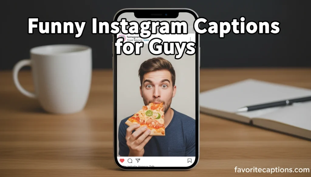 Funny Instagram Captions for Guys