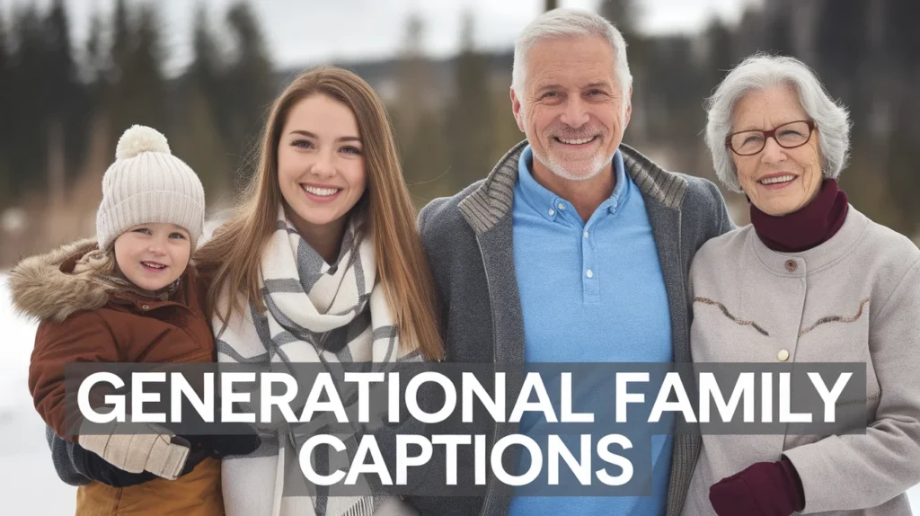 Generational Family Captions