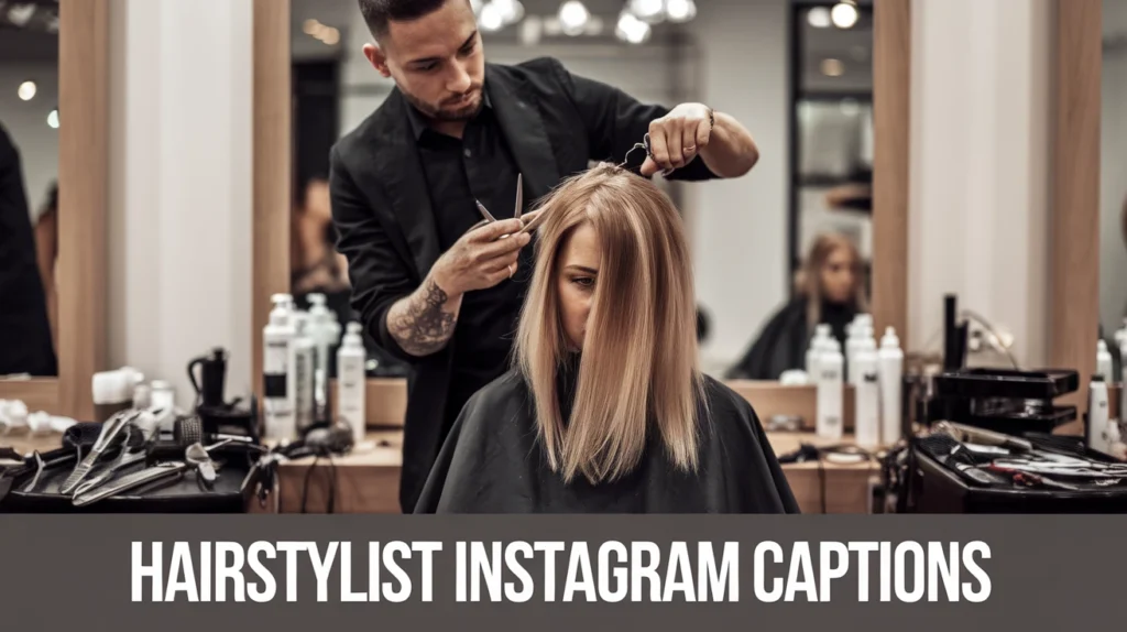 Hairstylist Instagram Captions