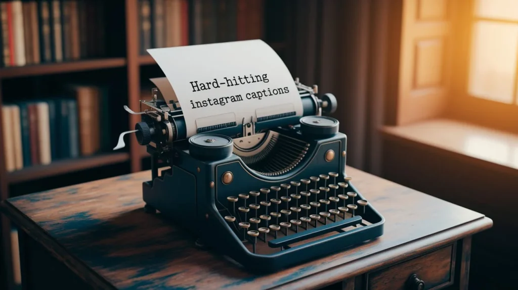 Hard-Hitting Instagram Captions