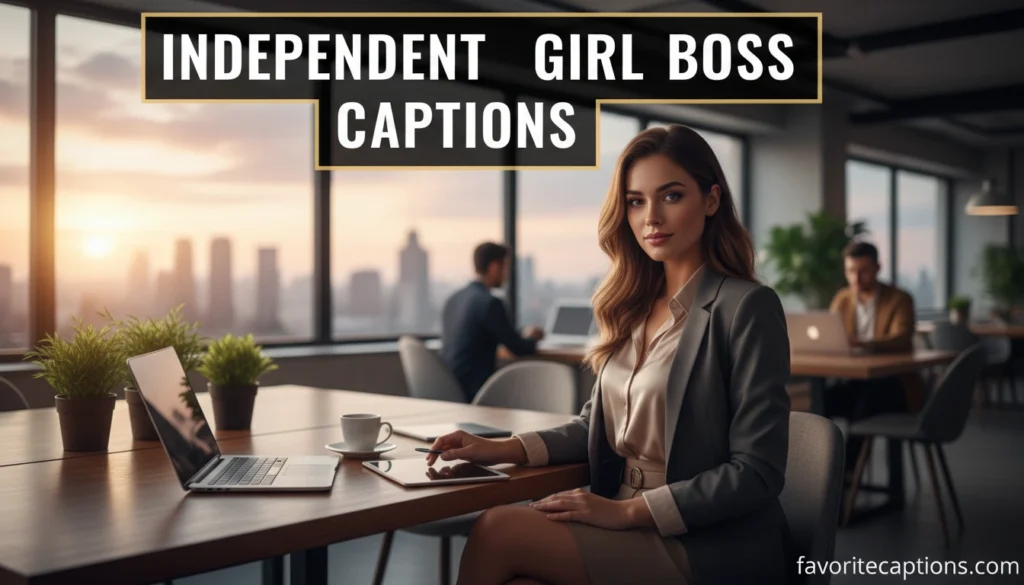 Independent Girl Boss Captions