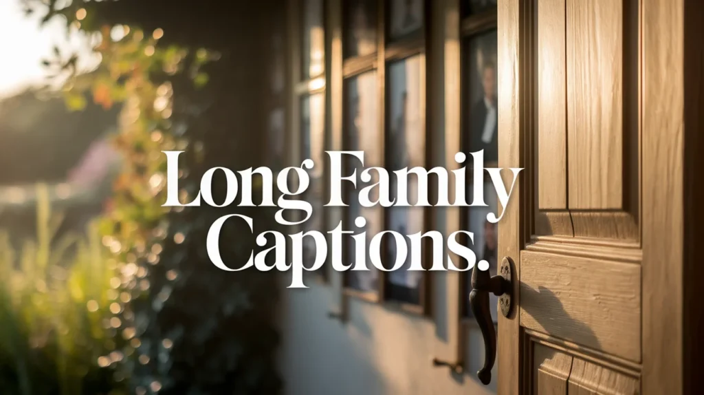 Long Family Captions