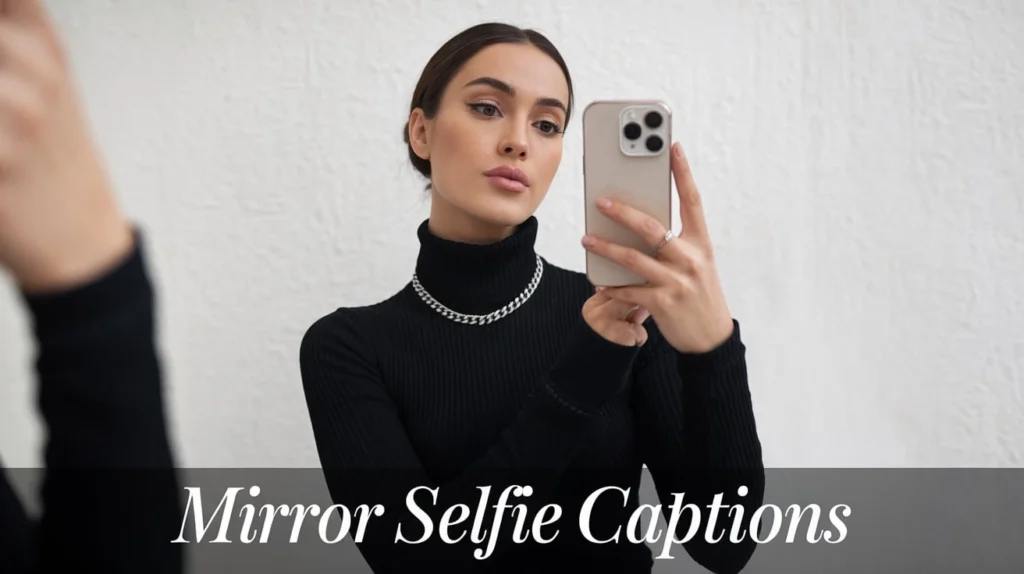 Mirror Selfie Captions