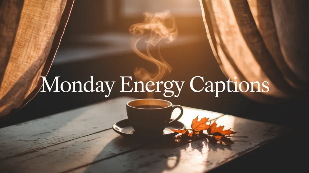 Monday Energy Captions