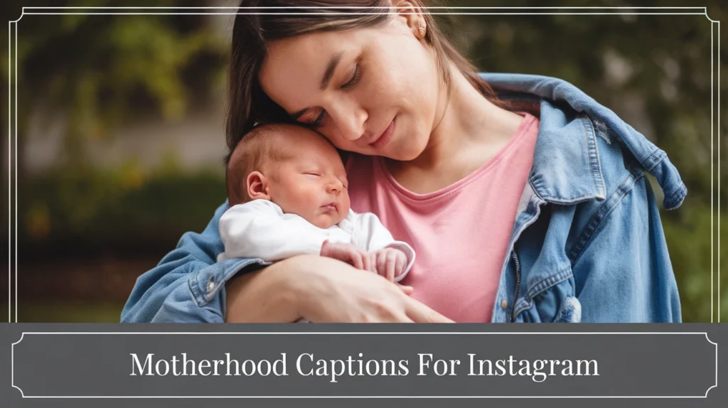 Motherhood Captions for Instagram