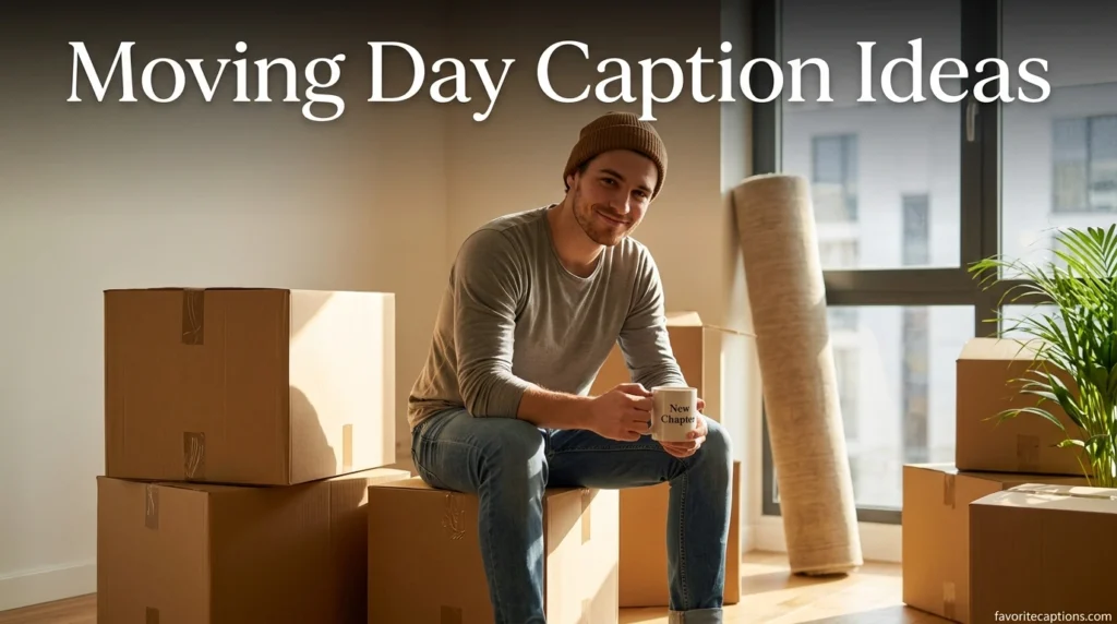 Moving Day Caption Ideas