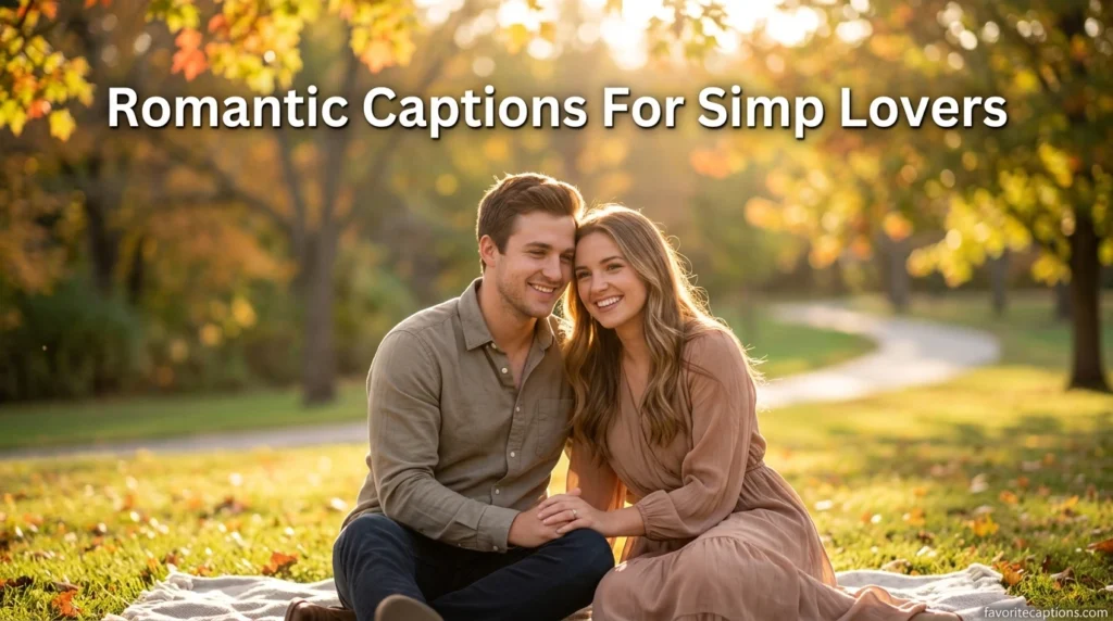 Romantic Captions For Simp Lovers