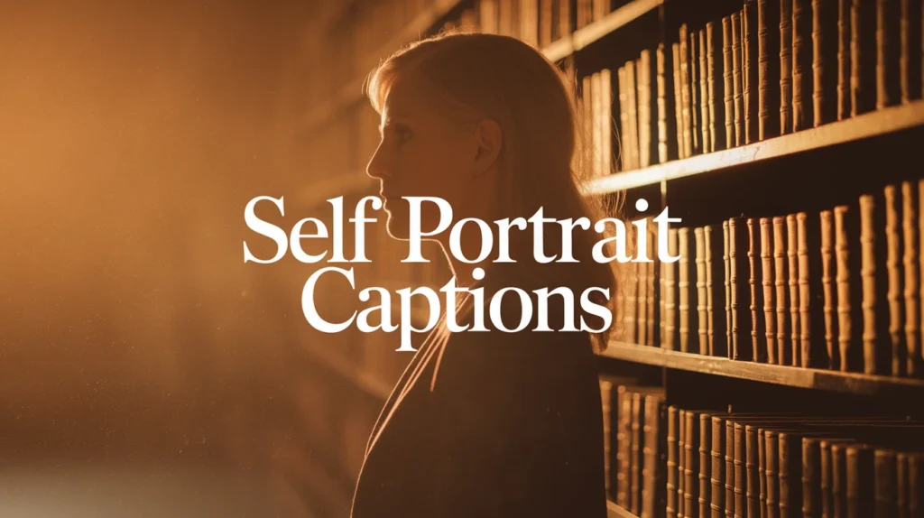 Self Portrait Captions