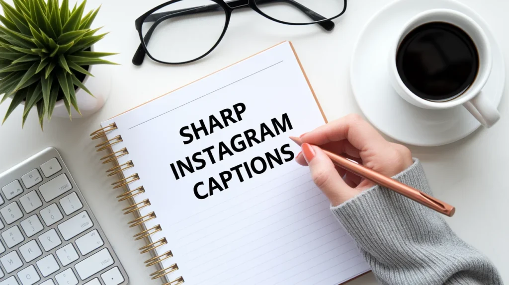 Sharp Instagram Captions