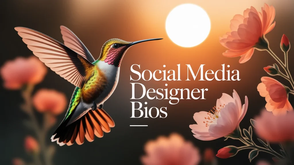 Social Media Designer Bios