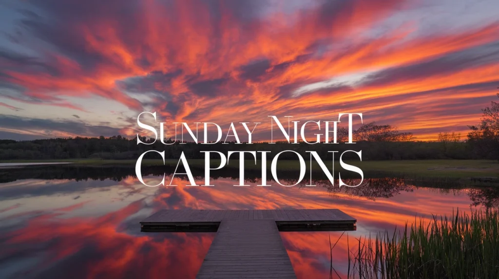 Sunday Night Captions