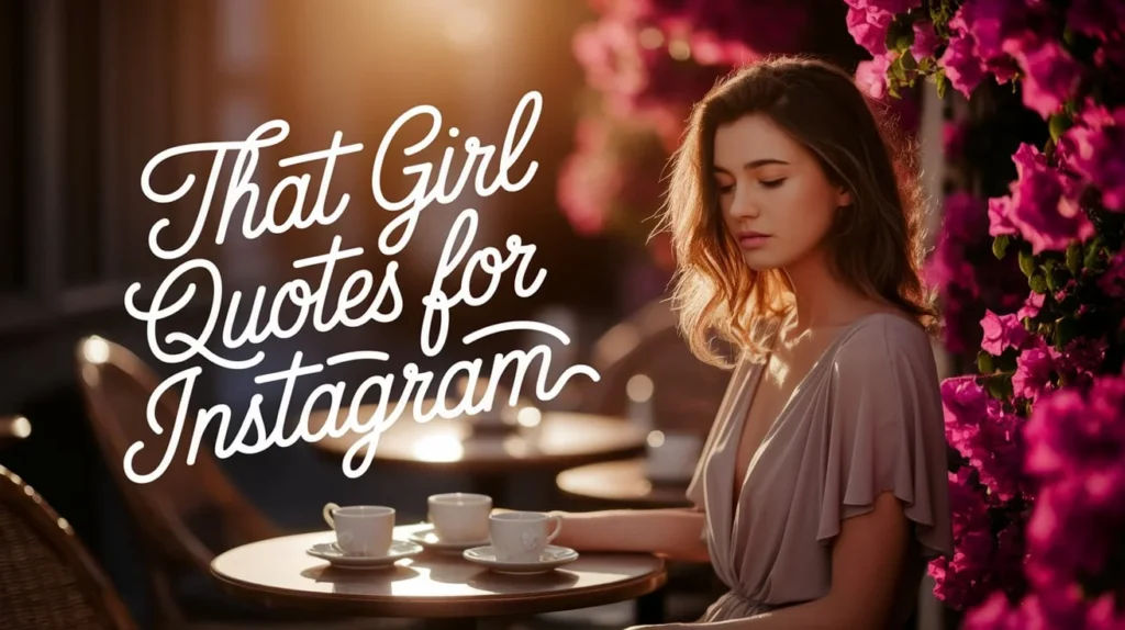 That Girl Quotes for Instagram