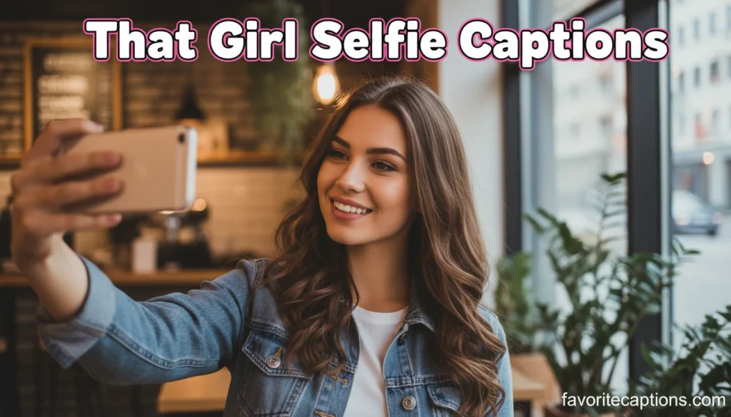 That Girl Selfie Captions
