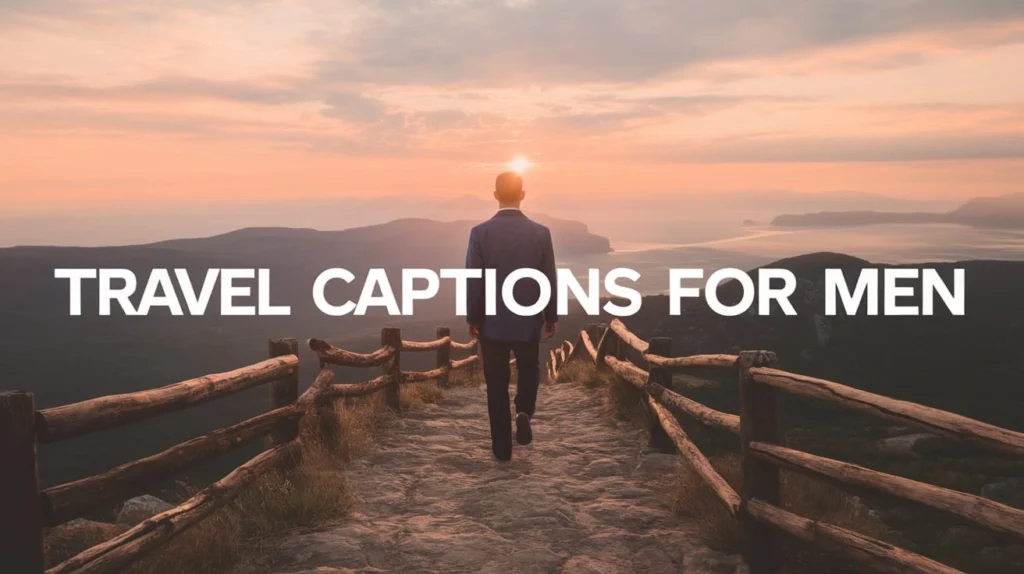 Travel Captions for Men