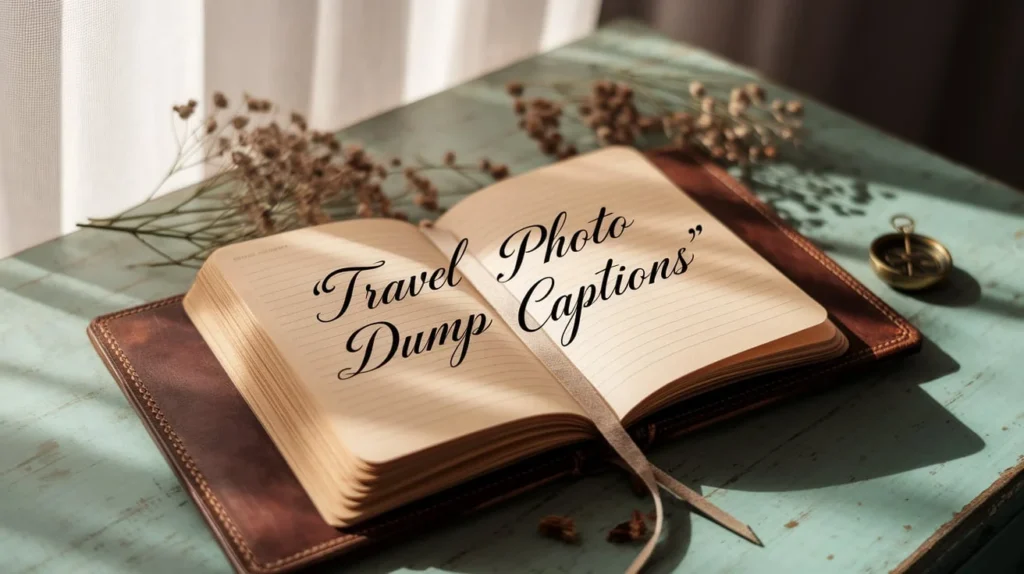 Travel Photo Dump Captions