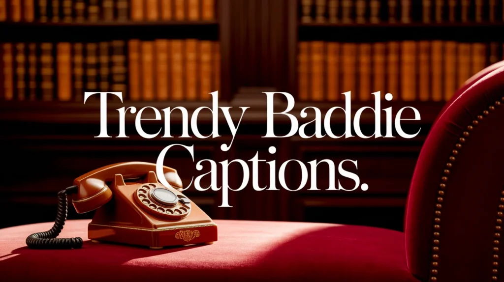 Trendy Baddie Captions