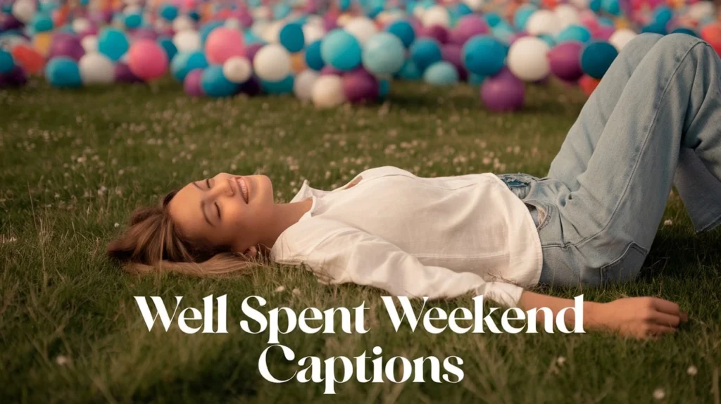 Well Spent Weekend Captions
