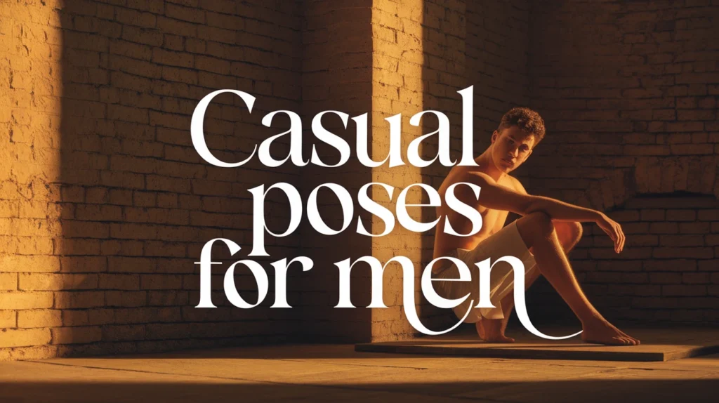Casual Poses for Men