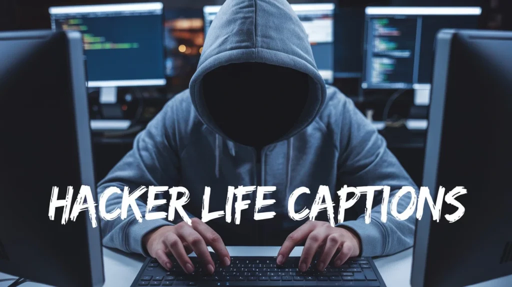 Hacker Life Captions