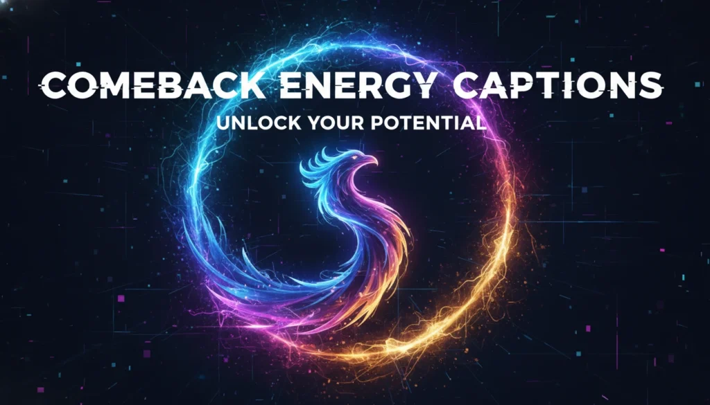 Comeback Energy Captions