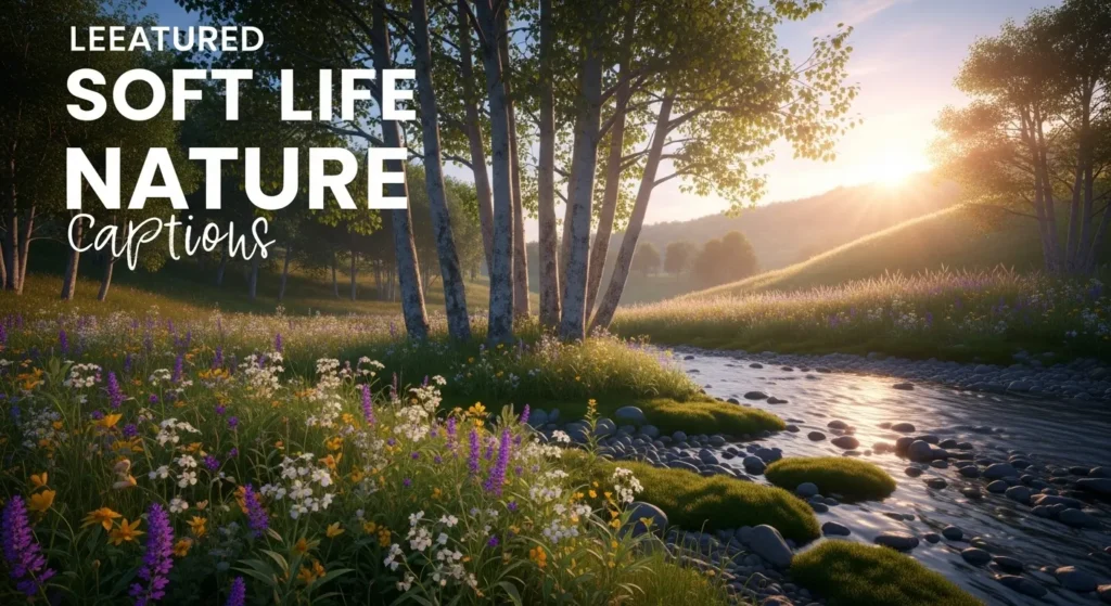 Soft Life Nature Captions