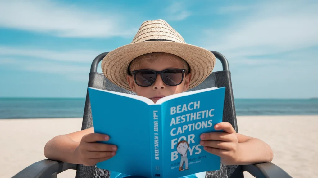 Beach Aesthetic Captions for Boys