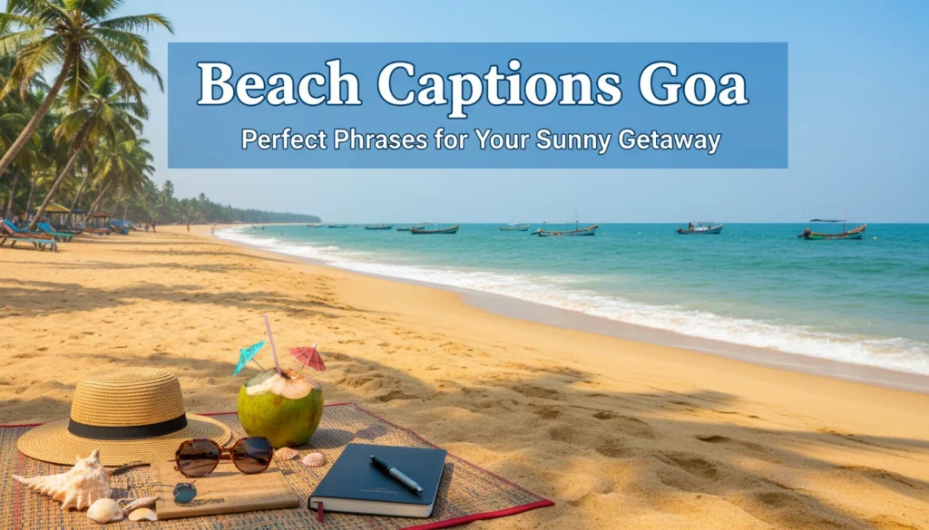 Beach Captions Goa