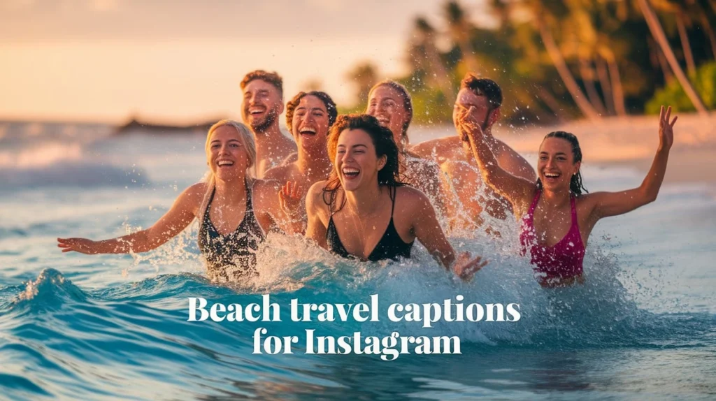 Beach Travel Captions for Instagram