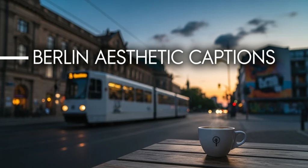 Berlin Aesthetic Captions