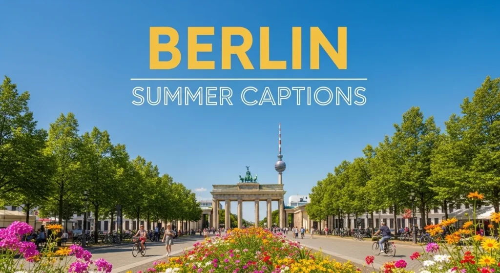 Berlin Summer Captions