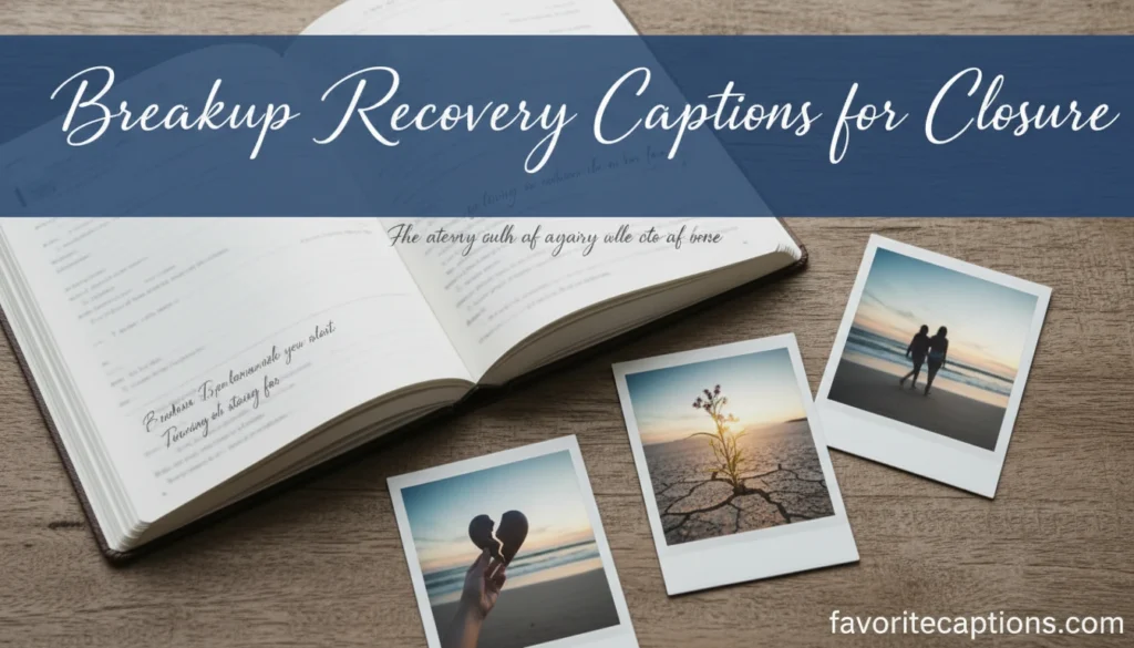 Breakup Recovery Captions for Closure
