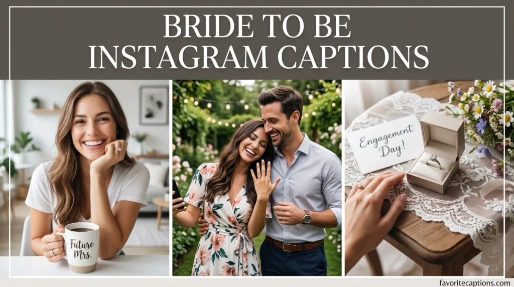 Bride To Be Instagram Captions