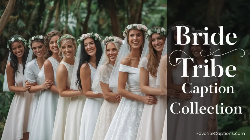 Bride Tribe Caption Collection