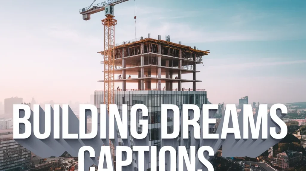 Building Dreams Captions