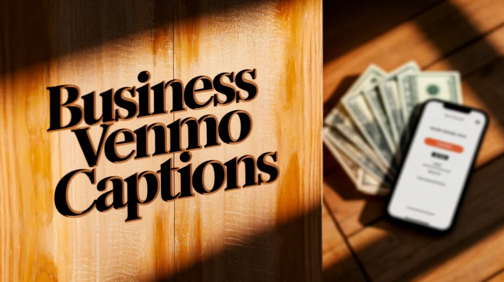 Business Venmo Captions